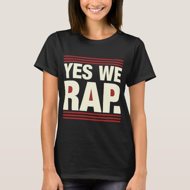 Camiseta Sí, rapeamos (Anverso)