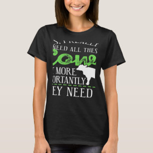 Camiseta Sí, Realmente Necesito Todas Estas Vacas Presentes
