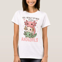 Sí, Realmente Necesito Todos Estos Ajolotes Mascot