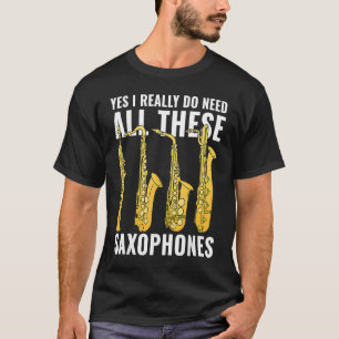 Camiseta Sí, Realmente Necesito Todos Estos Músicos De Los