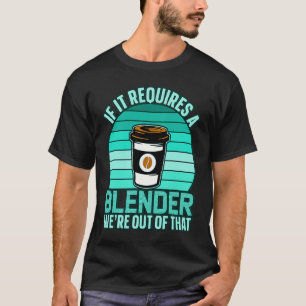 Camiseta Si Requiere Un Café Barista Y Cafeína Más Benigno
