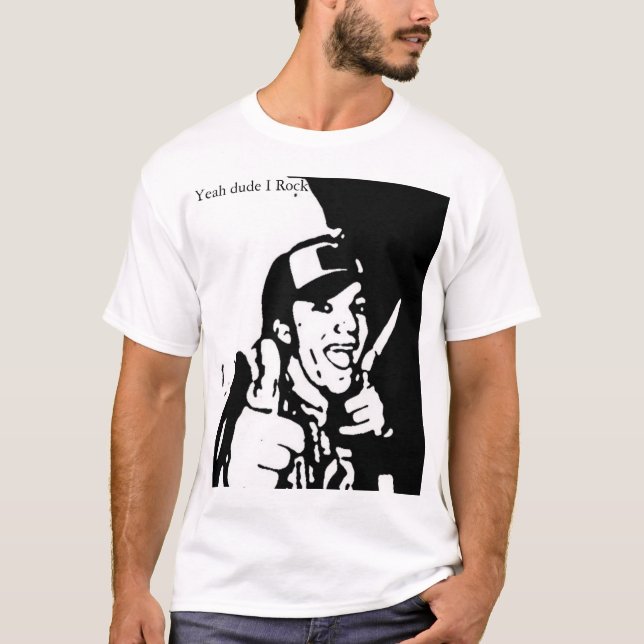 Camiseta Sí roca del tipo I (Anverso)