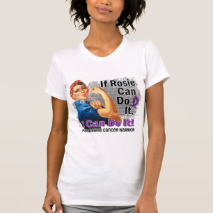 Camiseta Si Rosie puede hacerlo cáncer pancreático