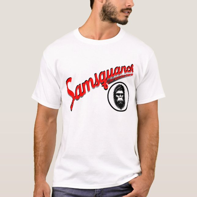 Camiseta Si Samsquanch llevaba una camiseta...... (Anverso)