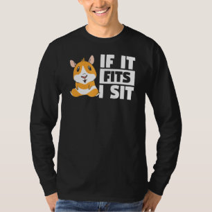 Camiseta Si Se Ajusta A Lo Que Me Encantan Los Hamsters Cut