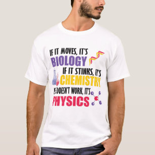 Camiseta Si se mueve es biología