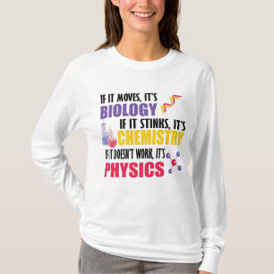 Camiseta Si se mueve es biología