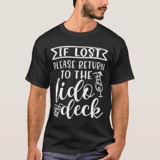 Camiseta Si Se Perdió El Regreso A La Vacación De Cruceros 