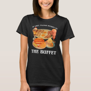 Camiseta Si Se Perdió, Vuelva A La Tapa Del Búfer