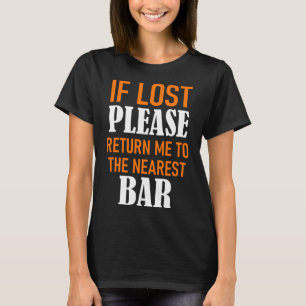 Camiseta Si se pierde, por favor, devuélveme al escuadrón d