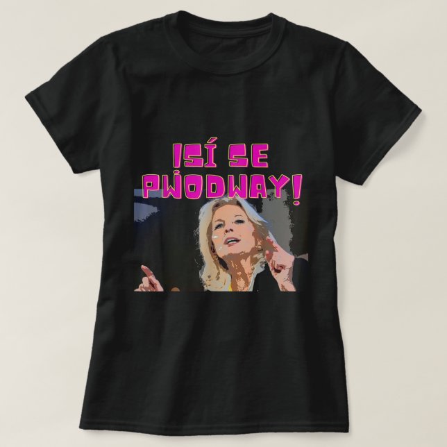 Camiseta Si se puede jill biden carnicero español gracioso  (Diseño del anverso)