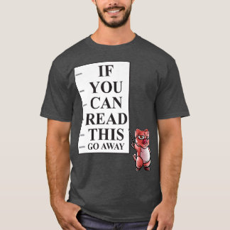 Camiseta Si Se Puede Leer Esto Apártate De La Granja De Cer