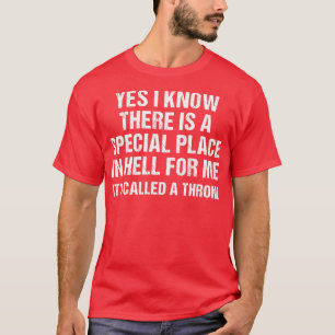 Camiseta Sí, Sé Que Hay Un Lugar Especial