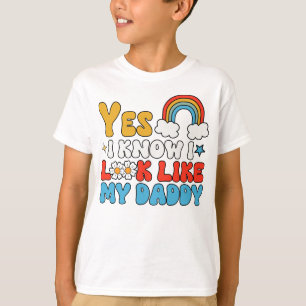 Camiseta Sí, sé que me parece mi papá