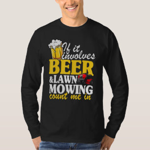 Camiseta Si Se Trata De Masas De Hierro De Cerveza, Cuéntam