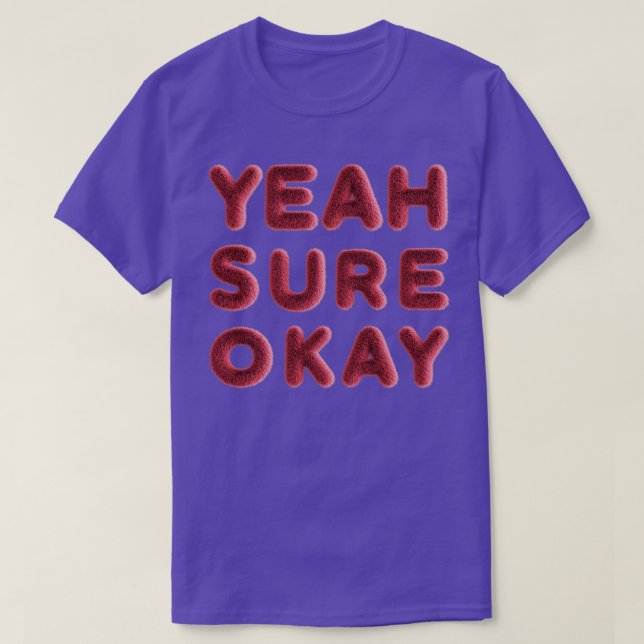 Camiseta sí, seguro que sí (Diseño del anverso)