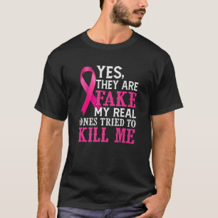 Camiseta Sí, Son Falsos Mis Verdaderos Intentos De Matarme