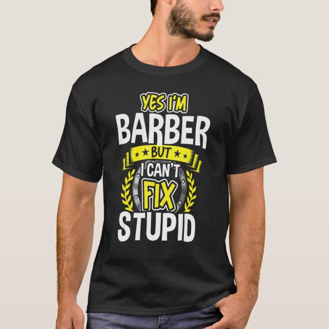 Camiseta Sí, soy Barber (Anverso)