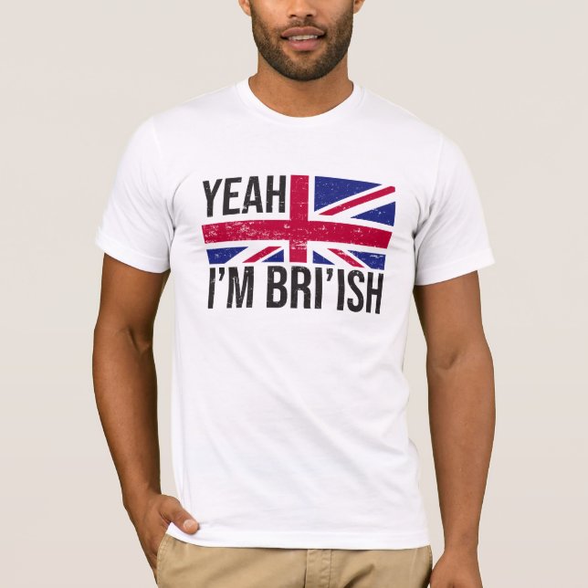 Camiseta Sí, Soy Británica, ¿Cómo Sabías Meme? (Anverso)