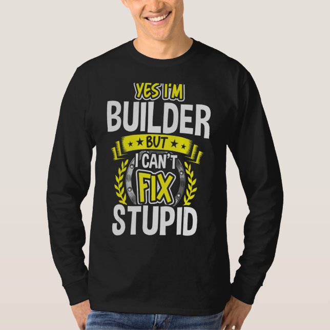 Camiseta Sí, soy Builder (Anverso)