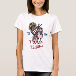 Camiseta Sí, soy Chica de Trump