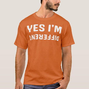 Camiseta sí, soy diferente