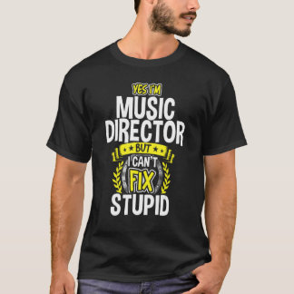 Camiseta Sí, soy director de música