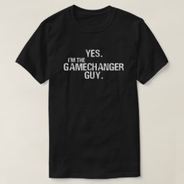 Camiseta Sí, soy el chico gamechanger del béisbol gracioso