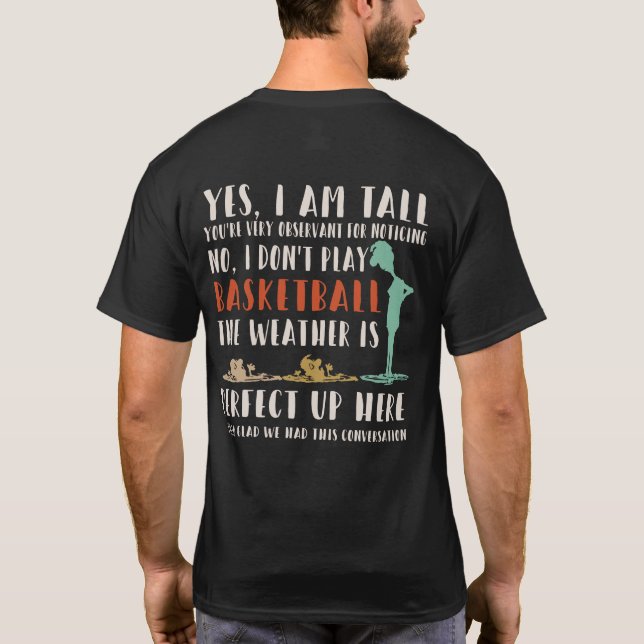 Camiseta Sí, soy el Chiste de la Persona Divertida (Reverso)
