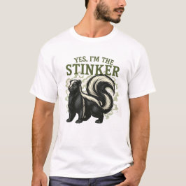 Camiseta Sí, soy el Stinker - Funny Skunk Design