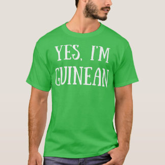 Camiseta Sí, soy Guinea guineana