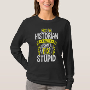 Camiseta Sí, soy historiador