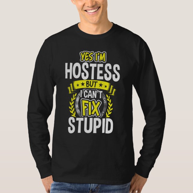 Camiseta Sí, soy Hostess (Anverso)