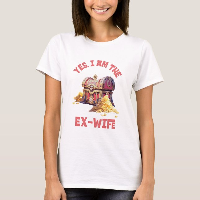 Camiseta Sí, soy la ex esposa (Anverso)
