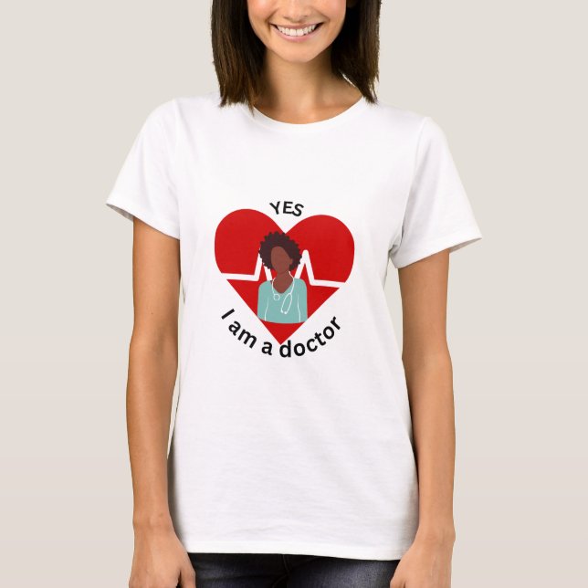 Camiseta Sí, soy médico (Anverso)