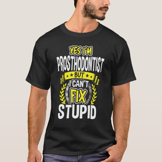 Camiseta Sí, soy ortodoncista (Anverso)