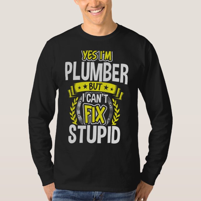 Camiseta Sí, soy Plumber (Anverso)
