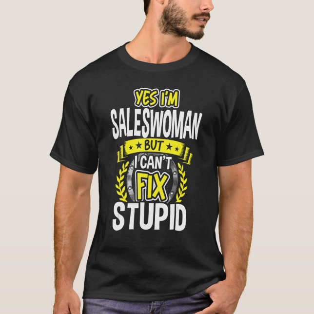 Camiseta Sí, soy Saleswoman (Anverso)