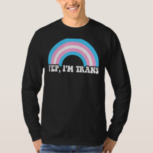Camiseta Sí, soy Trans Trans Lgbt Lgbtq Pride Mes
