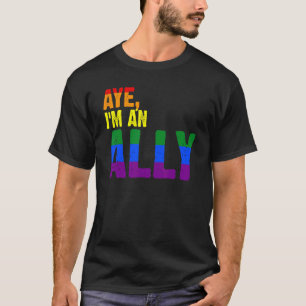 Camiseta Sí, soy un aliado del orgullo gay Lgbt 1