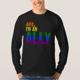 Camiseta Sí, soy un aliado del orgullo gay Lgbt 1