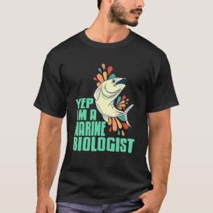 Camiseta Sí, soy un biólogo marino presente en los diseños