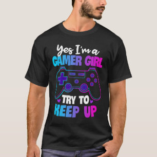 Camiseta Sí, soy un Chica de apuestas que trata de seguir j
