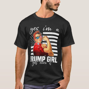 Camiseta Sí, Soy Un Chica De Trump, Supéralo, Trump 2024