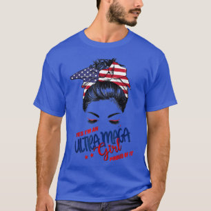 Camiseta Sí, soy un Chica Ultra Maga Orgulloso De It Bunny 