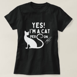 Camiseta SÍ, soy un gato