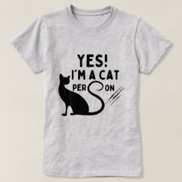Camiseta SÍ, soy un gato