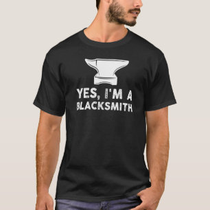Camiseta Sí, soy un herrero sonriente