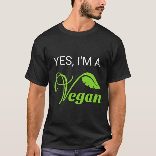 Camiseta Sí, Soy Un Vegetario Vegetario Vegan Raw Food Love (Anverso)