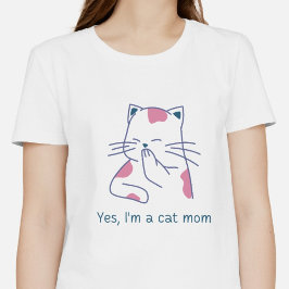 Camiseta Sí, soy una mamá gata